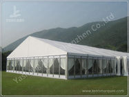 Luxury Fully Decorated 20X20 Party Tent With Sidewalls , Outdoor Party Marquee