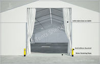 Heat Resistant Tent Accessories Height Customizable Fabric Door Glass Door Roller Gate