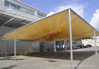 Yellow Roof Linings High Peak Marquees Waterproof Aluminum Alloy Structure