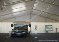 White Outside Event Tent For Exhibition / Fashion Shows , Outdoor Tent Displays