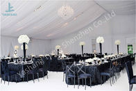 High Strength Wedding Party Tent With Clear Roof , Aluminum Profiles