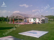 PVC Fabric Cover Clear Top Tent / Clear Canopy Tent With Aluminum Profile