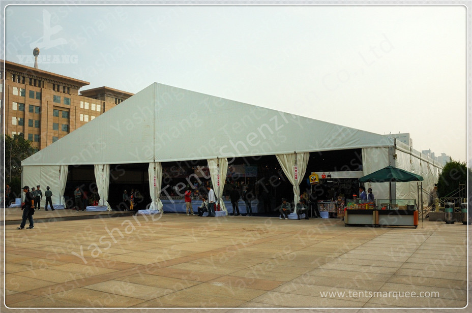 30x200 M 6000 Sqm Giant A-frame Aluminum Outdoor Exhibition Tents , Trade Show Canopy Tents