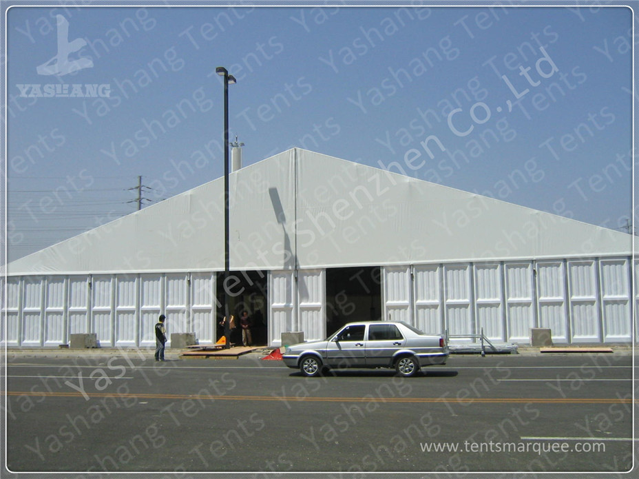 3600 sqm 30x60 M Outdoor Exhibition Tents , Large Canopy Tent With Sidewalls