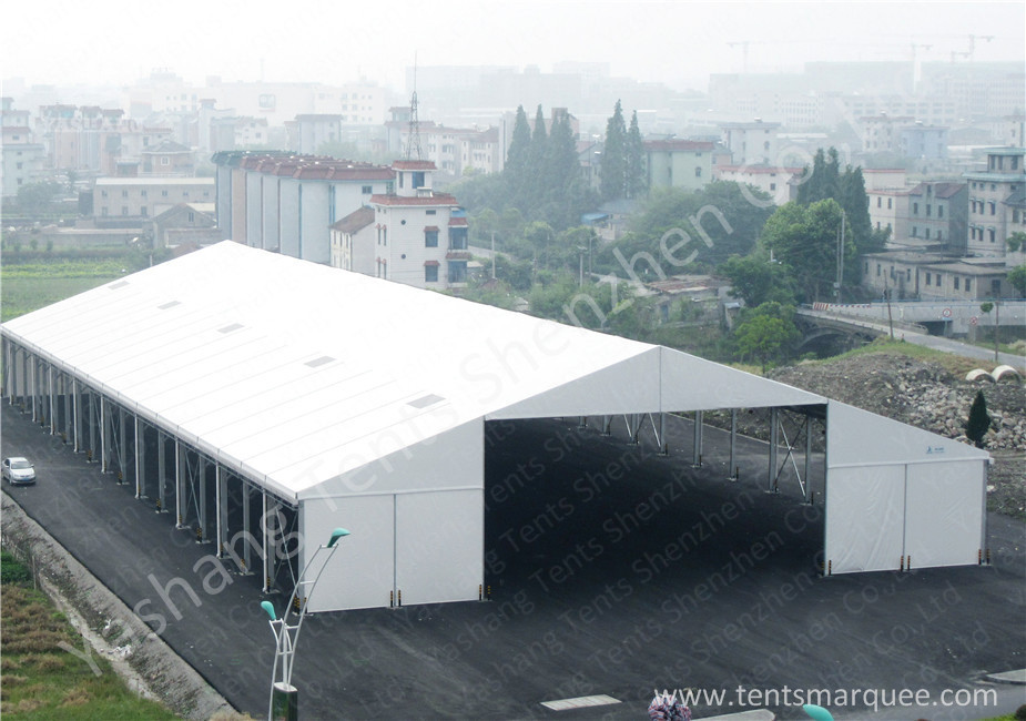 Large Square Industrial Marquee / Temporary Industrial Storage Buildings