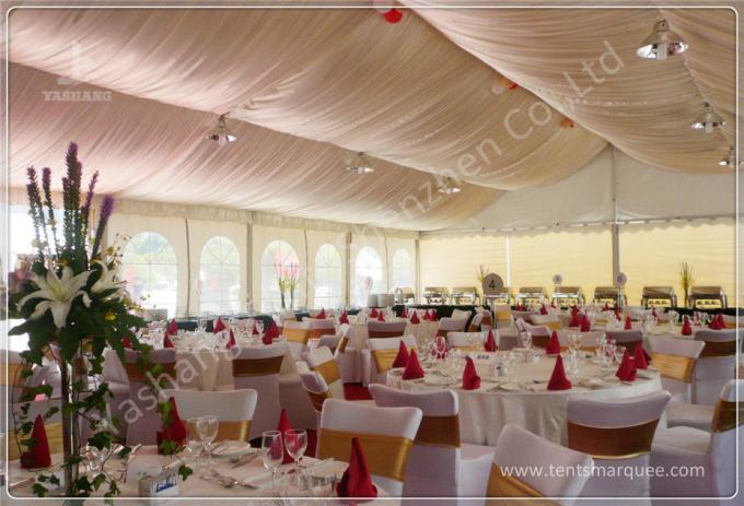 School Luxury Outdoor Party Coast Tents for Winter, Decorated Garden Party Marquees