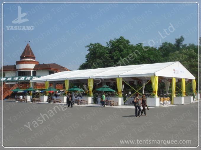 Outdoor No Wall Cover Pressed Aluminum Alloy Frame High Peak Tents