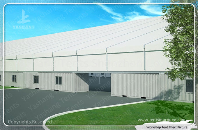 Semipermanente Lager-industrielle Gewebe-Gebäude-professionelles starkes Festzelt