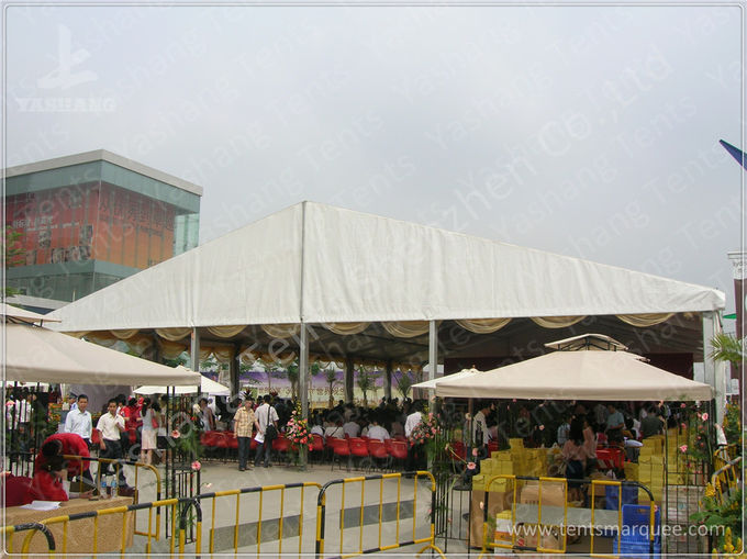 Sitzer-weiße klare Spannen-Zelte flammhemmendes 15X30M des Fachmann-300 für Eröffnungsfeier