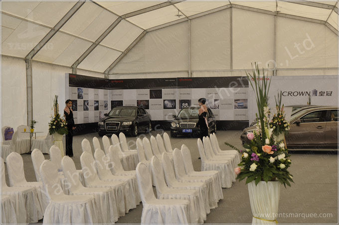 Berufs-Doppelt-Neigungs-Car Show-Ausstellungs-Zelte 15X40 M im Freien umweltfreundlich