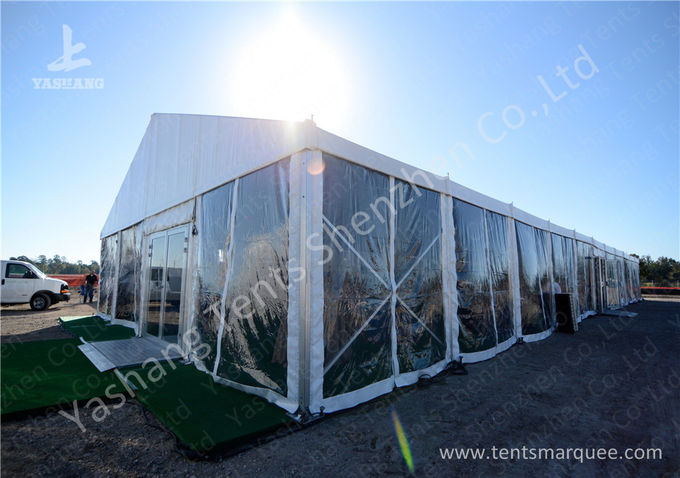 16M breite transparente wickeln PVC-Wand-Festzelte im Freien, beständiges Gartenfest-Festzelt