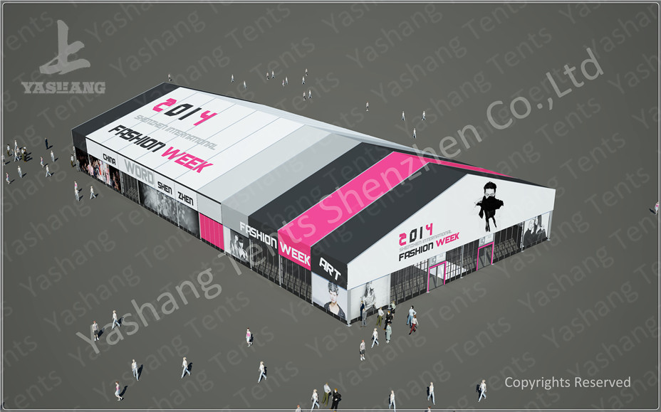 Durable 30X60 M Fashion Waterproof Marquee Tent , Outdoor Marquee Hire
