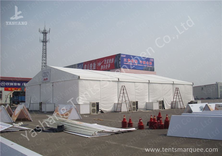 850Gsm PVC Fabric Cover custom event tents Aluminium Alloy UV Resistant