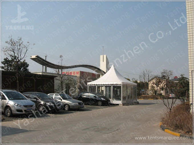 Kleines Breite PVC-Gewebe-Auto-Ausstellungs-Zelt im Freien, das am ultravioletten verhindert